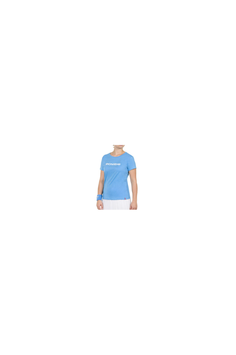 Team Cotton Tee Tecnifibre  Women Azur