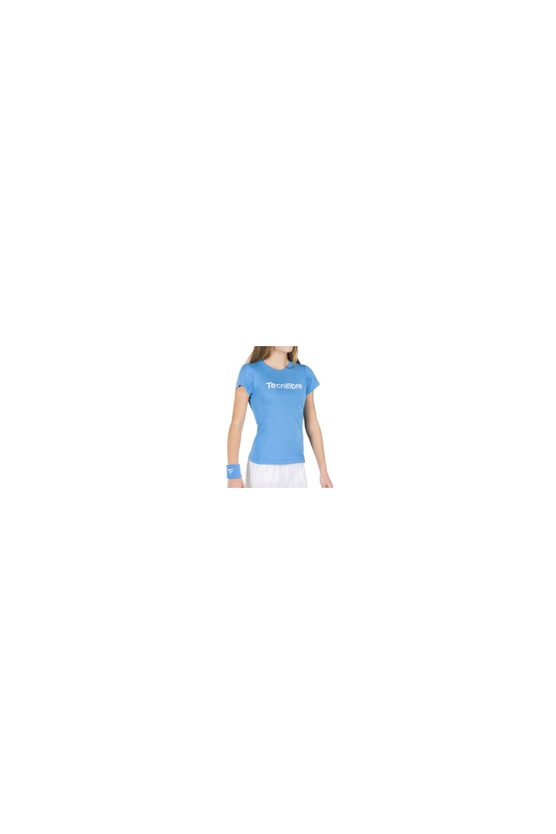 Team Cotton Tee Tecnifibre Girl Azur