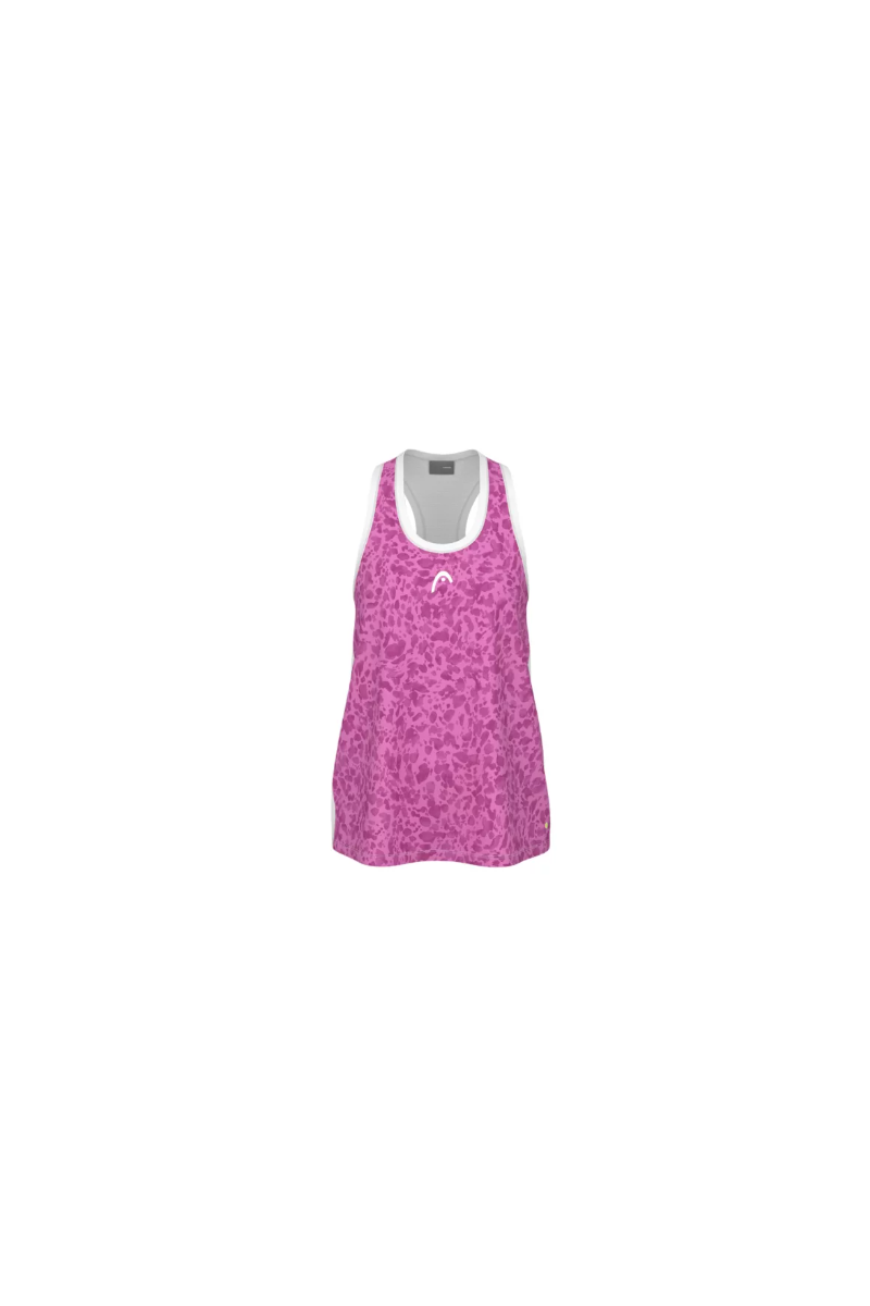 Tank Top Head Agility Girls 816124 Print Vision/ Vivid Pink