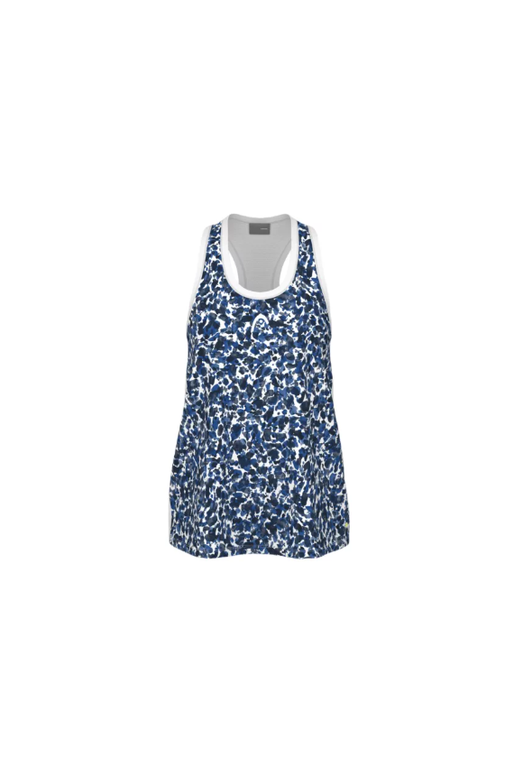 Tank Top Head Agility Girls 816124 Print Vision/ Infinty Blue