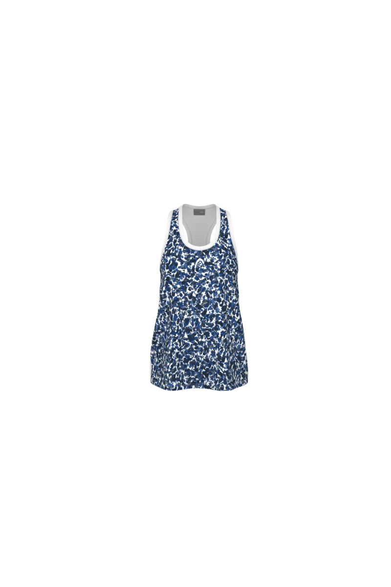 Tank Top Head Agility Girls 816124 Print Vision/ Infinty Blue