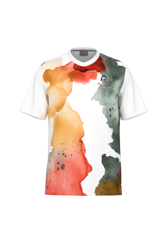 Tee Shirt  Head Topspin Boys  816144 Print Vision/Orange