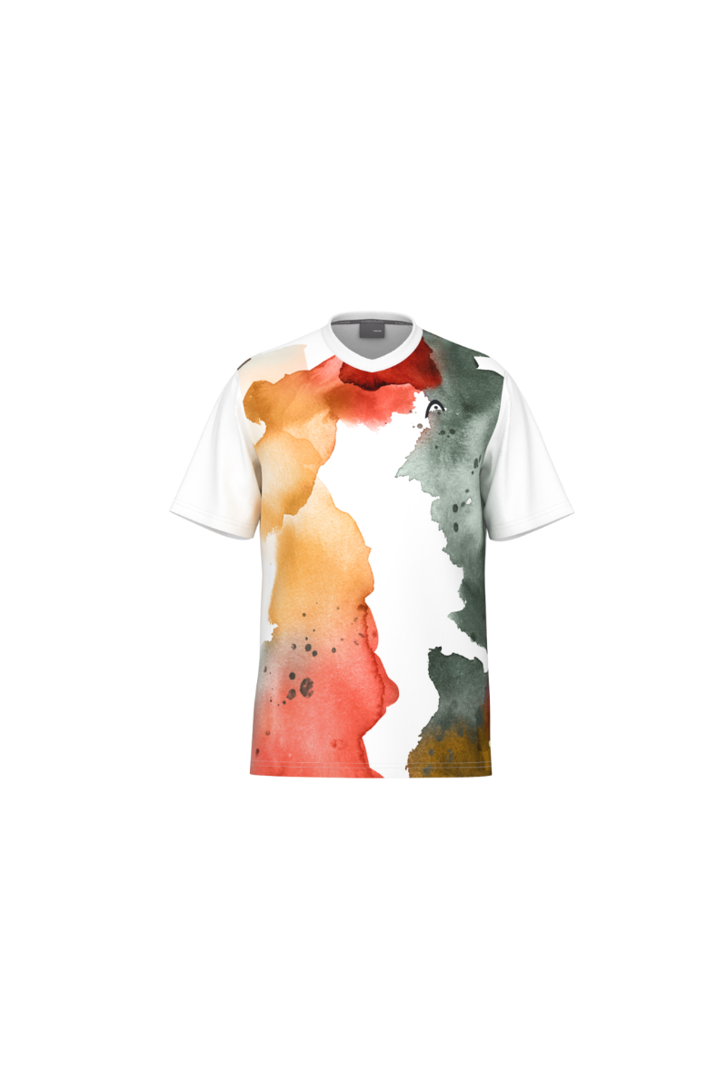 Tee Shirt  Head Topspin Boys  816144 Print Vision/Orange