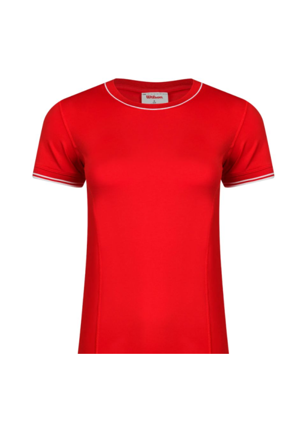 Tee Shirt Wilson Women Team Seamless Infrared