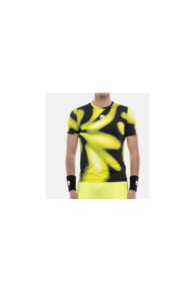 Tee Shirt Hydrogen Psychedelic Tech  Green