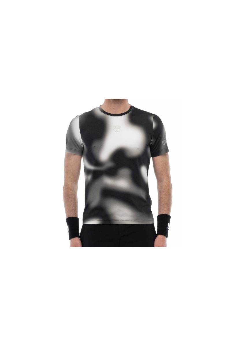 Tee Shirt Hydrogen Psychedelic Tech  Grey