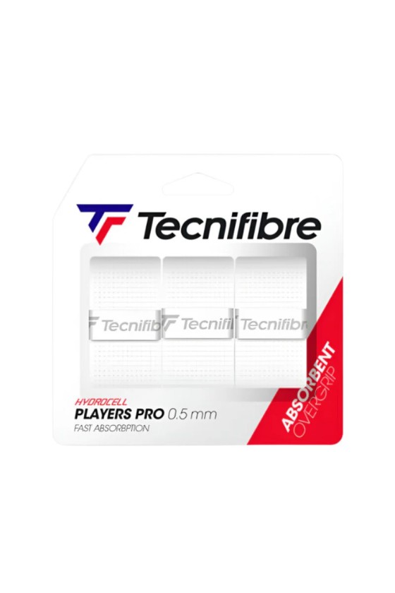 Surgrip Tecnifibre Pro Players Blanc   X3