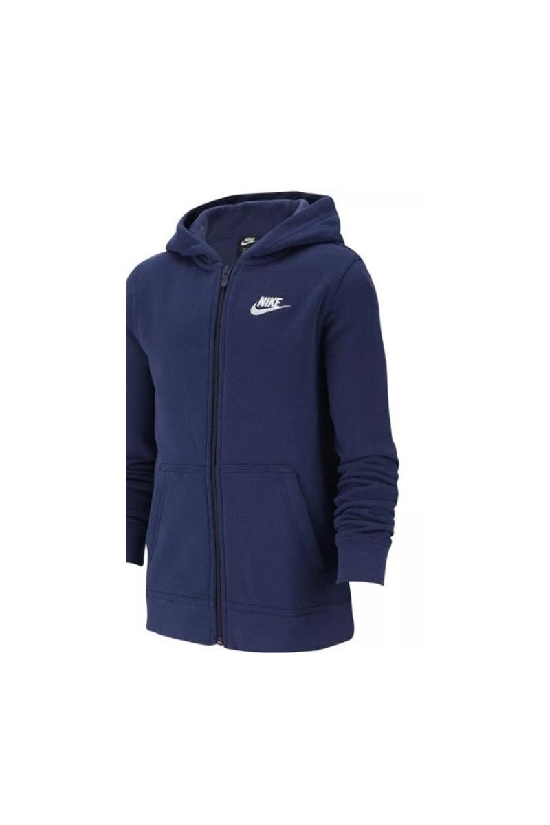 Hoodie Nike Boy Fz Club Bv3699-410