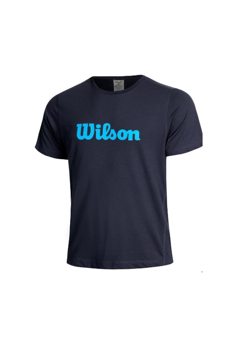 Tee Shirt Wilson Graphic Men  Navy