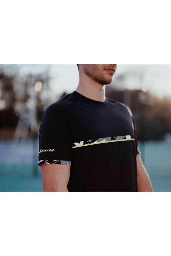 Tee Shirt Babolat Men Aéro Crew Neck