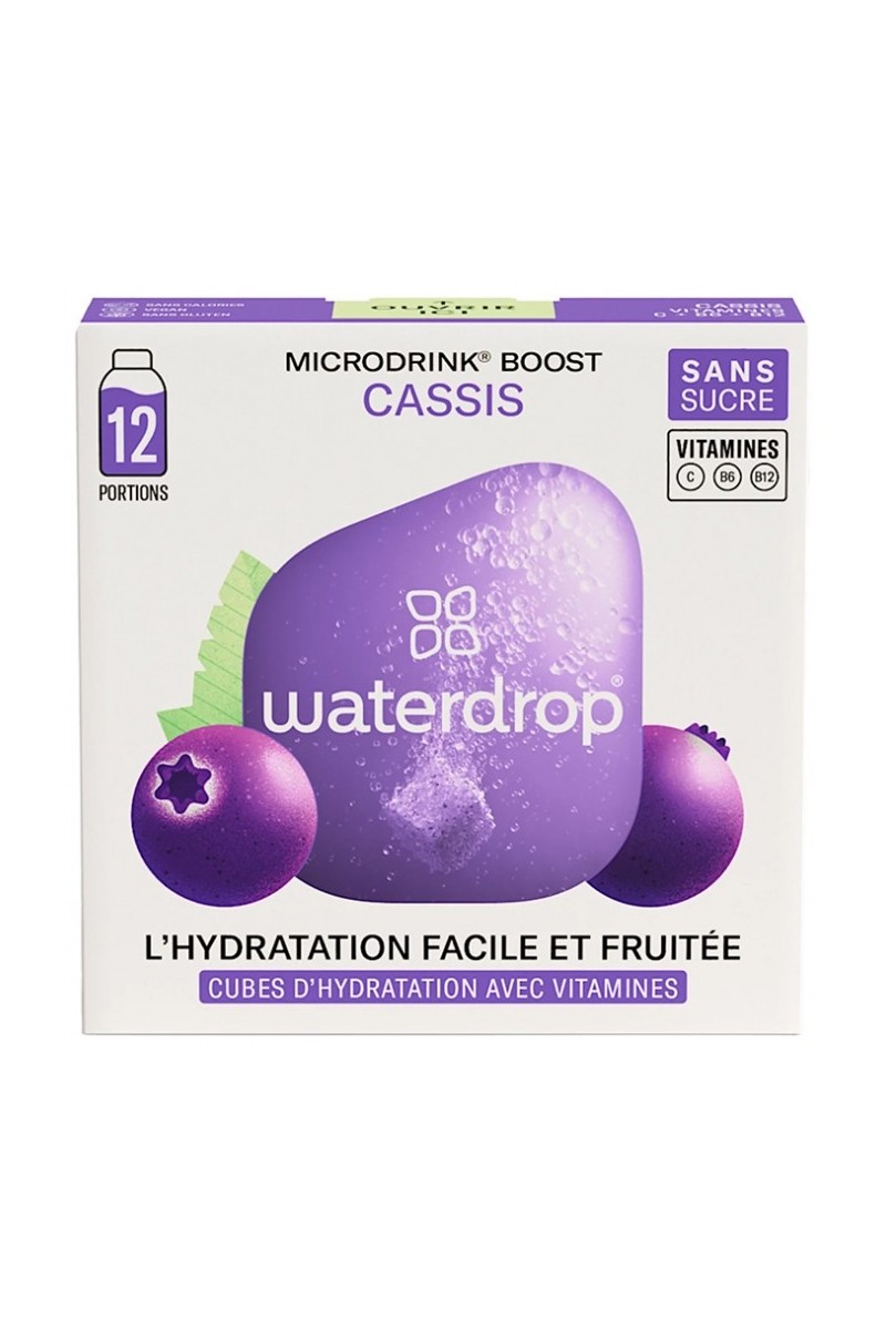 Microdrink Boite De 12 Cassis - Ecosport Tennis, Padel, Running