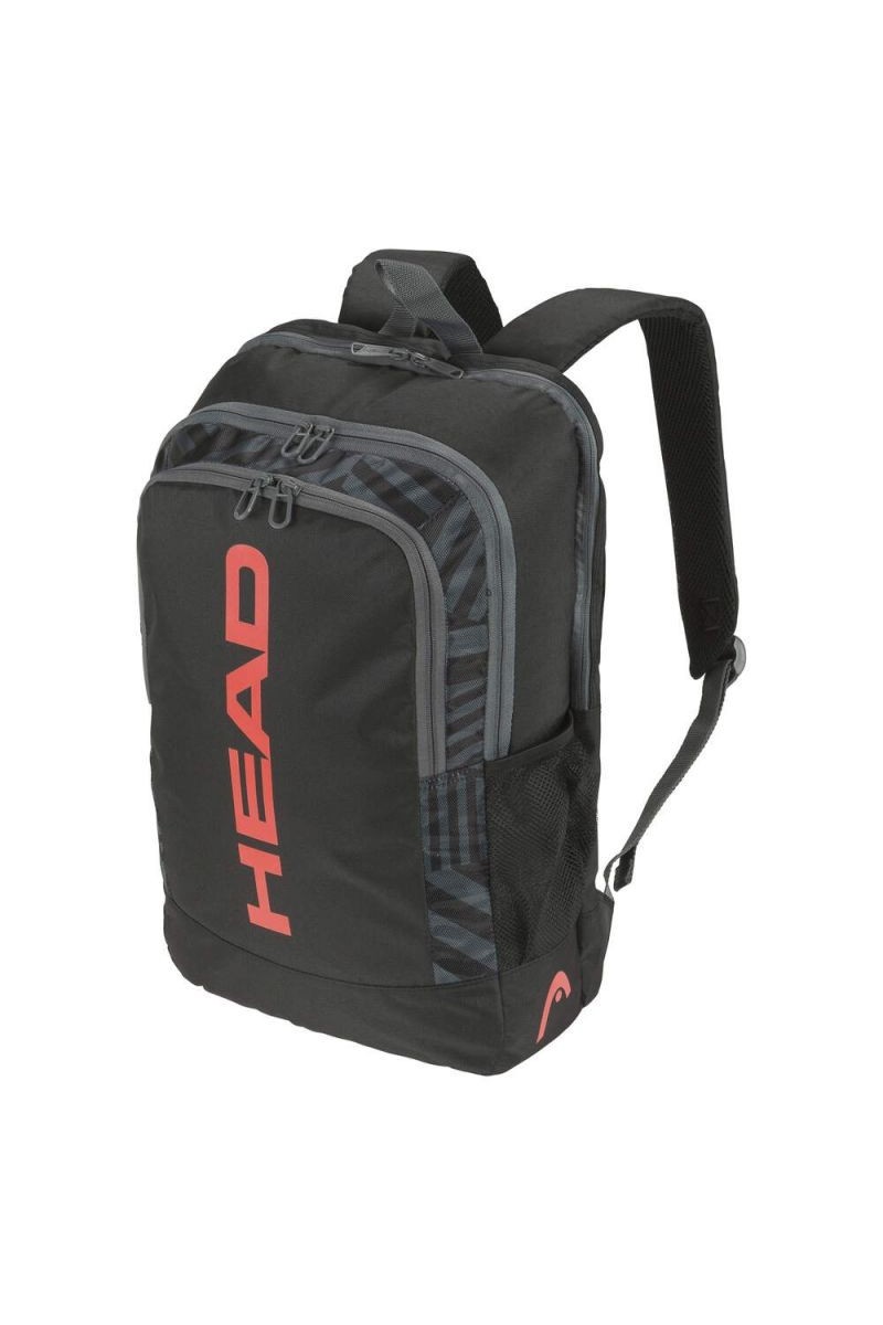 Sac Head Base  Backpack 261333 Noir/Rouge - Ecosport Tennis, Padel, Running