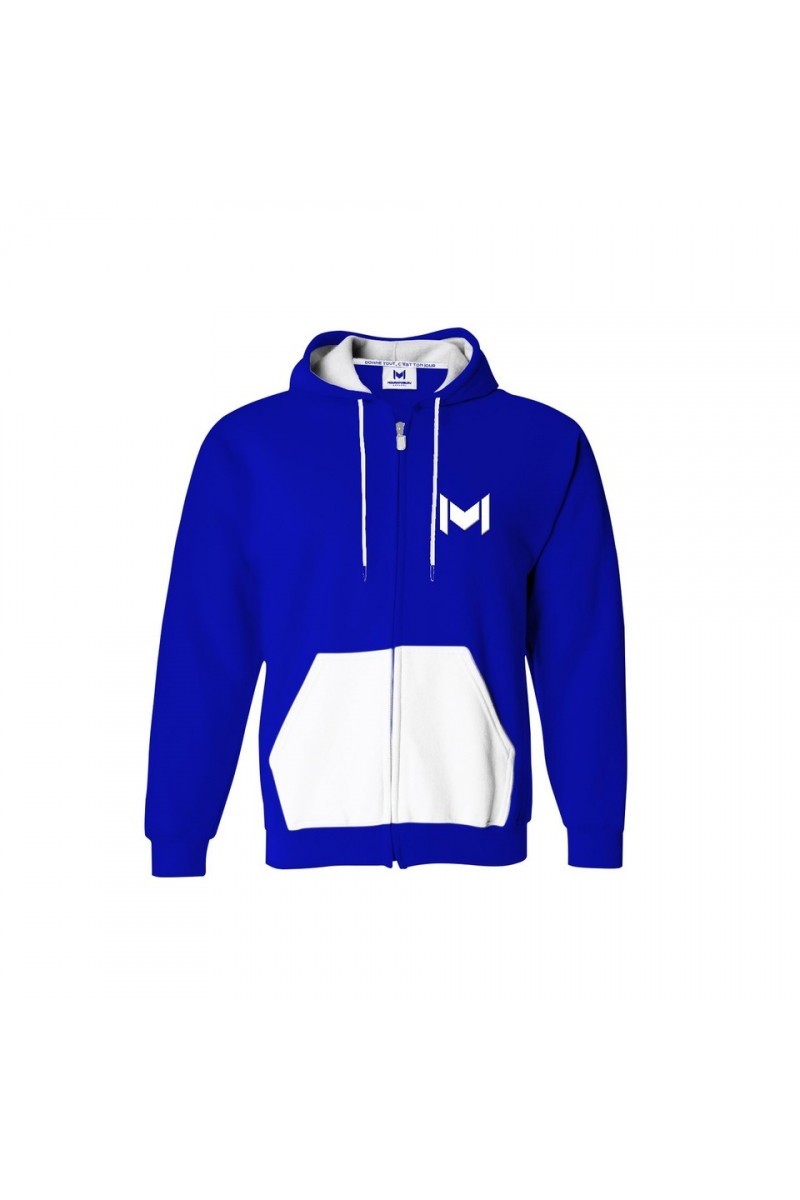 Sweat  Mouratoglou Tech+ Bleu - Ecosport Tennis, Padel, Running