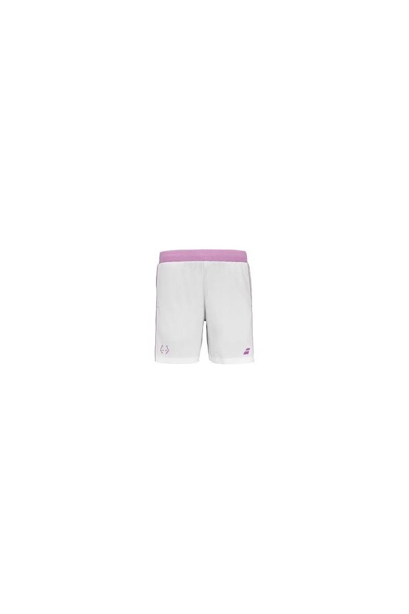 Short Babolat Lebron 2025 Men White/White - Ecosport Tennis, Padel, Running