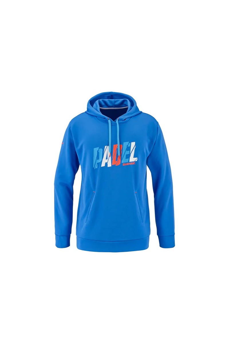 Sweat Babolat Padel Hood Men French Blue - Ecosport Tennis, Padel, Running
