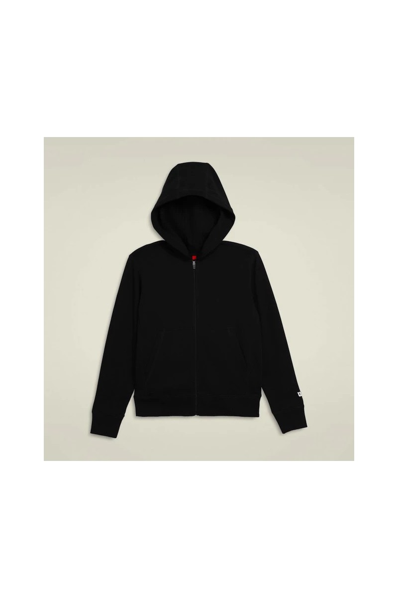Sweat Wilson Team Zip Black - Ecosport Tennis, Padel, Running