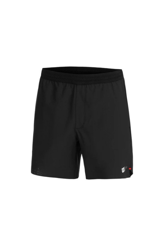 Short Wilson Tournament Pro  7   Black - Ecosport Tennis, Padel, Running