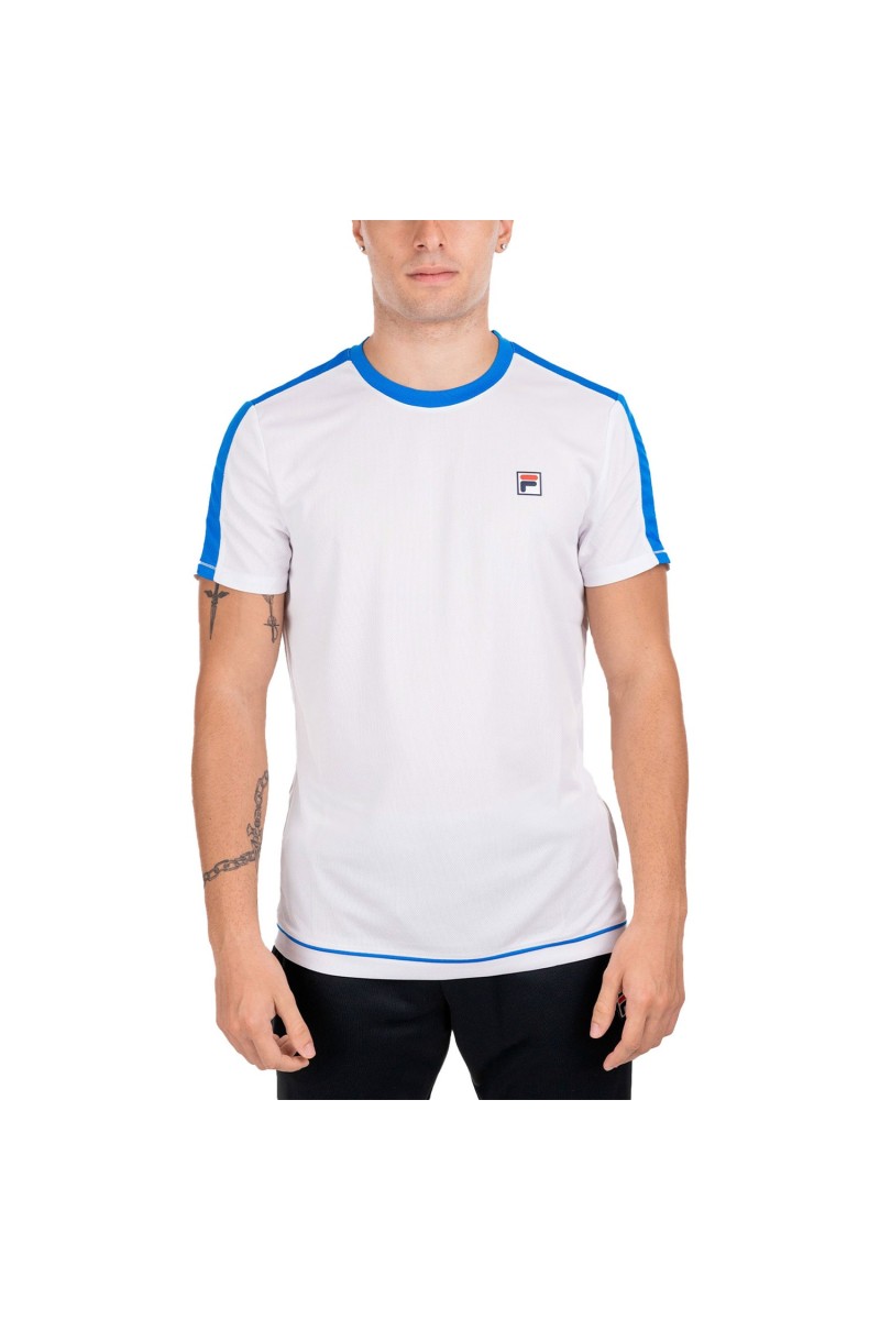 Tee Shirt Fila Elias Men Fbm241301-0008 - Ecosport Tennis, Padel, Running