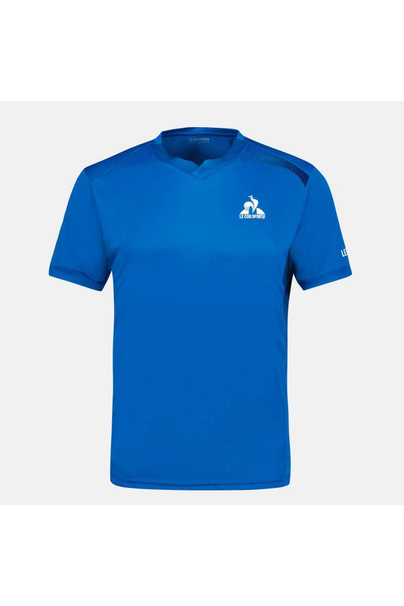 Tee Shirt Le Coq Sportif Tennis Pro Ss 24 N°1  2410518 - Ecosport Tennis, Padel, Running