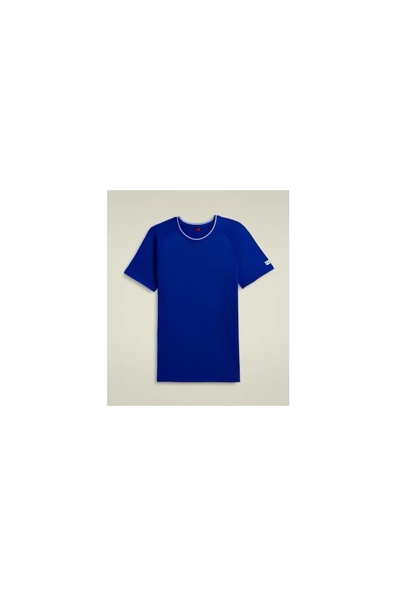 Tee Shirt Wilson Men Team Seamless Crew Royal Blue