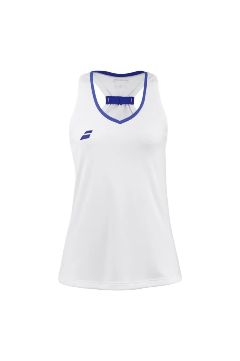 Babolat Play Tank Top Women White/White - Ecosport Tennis, Padel, Running
