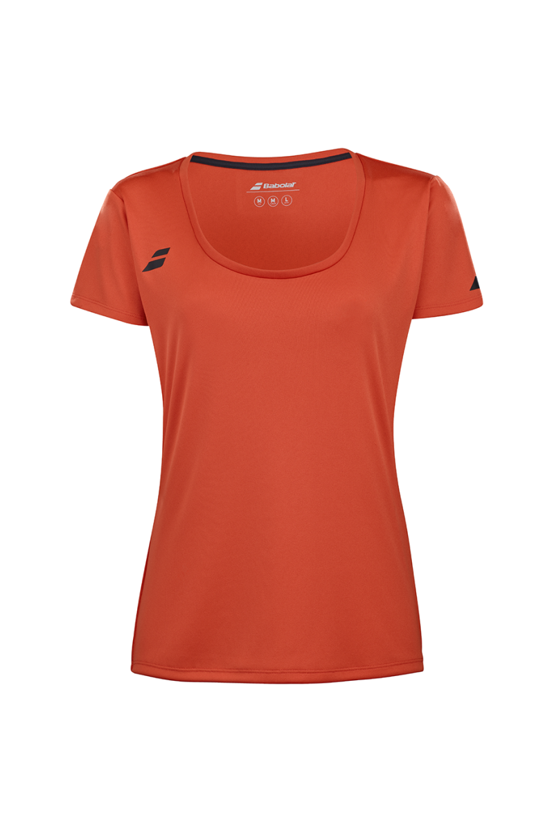 Babolat Play Cap Sleeve Top Women Fiesta Red - Ecosport Tennis, Padel, Running
