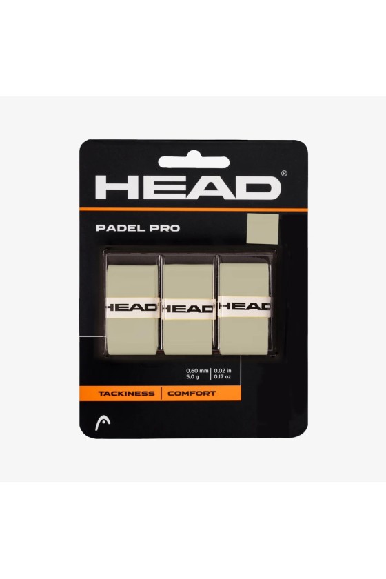 Surgrip Head  Pro Overgrip Padel  X 3 285111 Grey