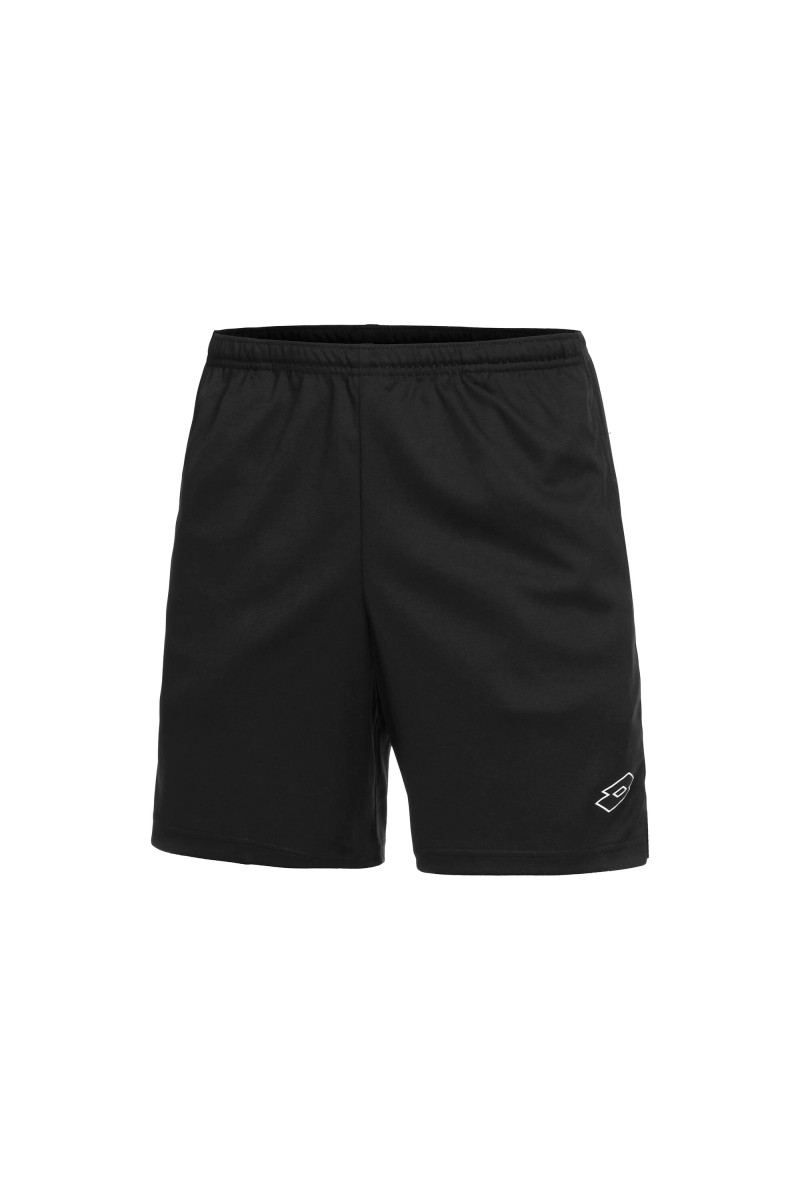 Short  Lotto Squadra  Iii 7´´ Men All Black - Ecosport Tennis, Padel, Running