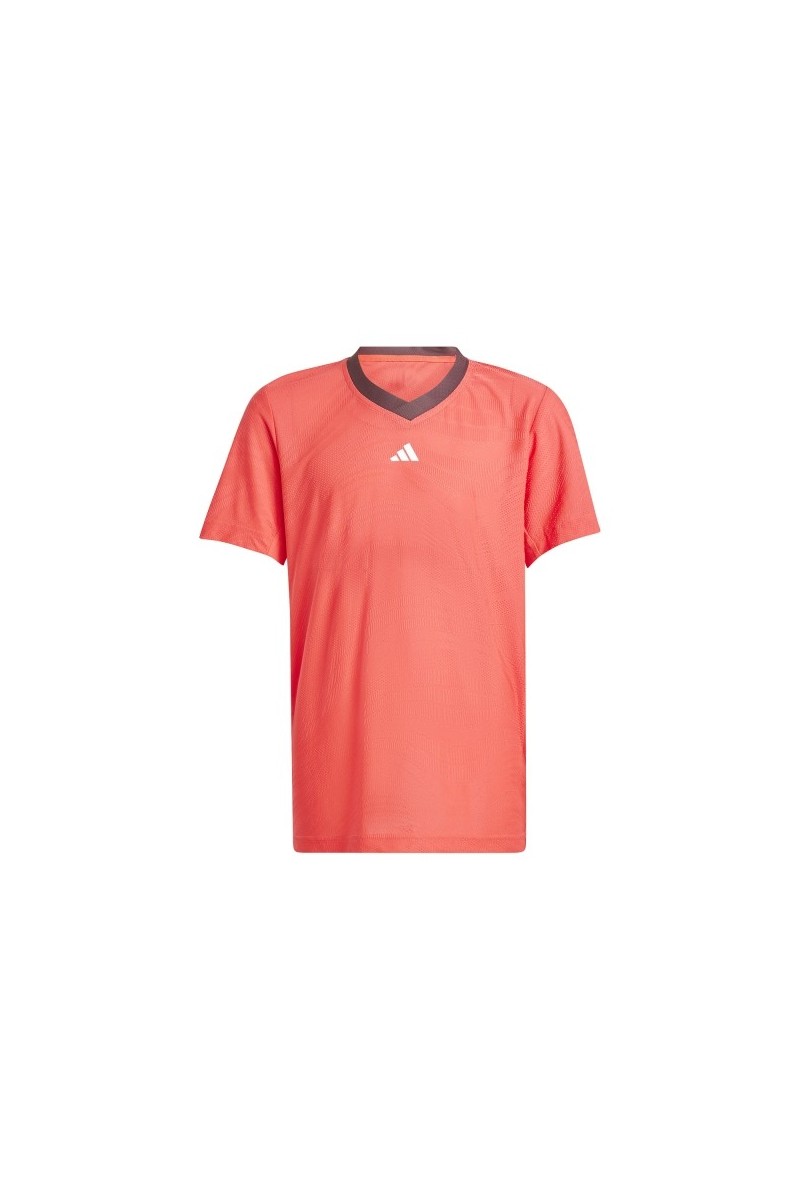Tee Shirt Adidas Boy Pro Semi Lucid Red Ji9270