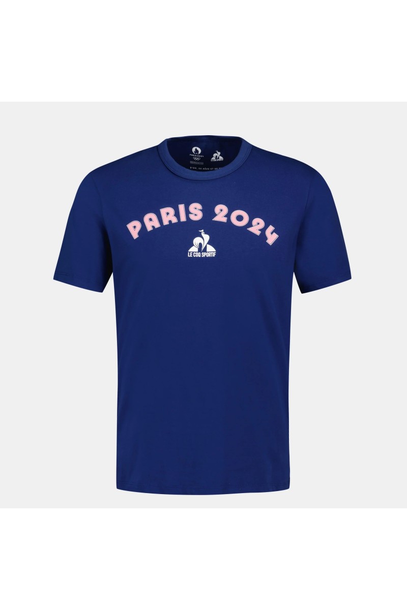 Tee Shirt Le Coq Sportif Men P24 Ss Graphic N°4  Blue Dephts 2410270