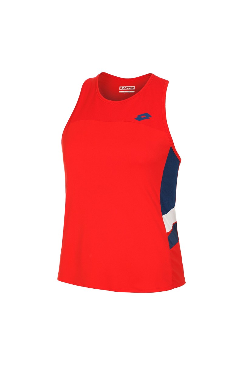 Tank  Lotto Squadra Women  Iii 218794 Flame Red