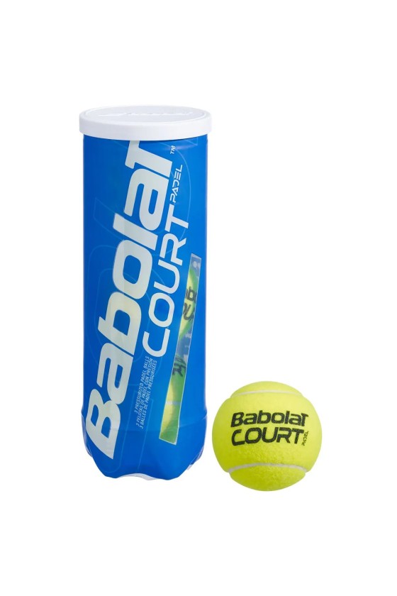 Balles Babolat Padel Court  X3 - Ecosport Tennis, Padel, Running