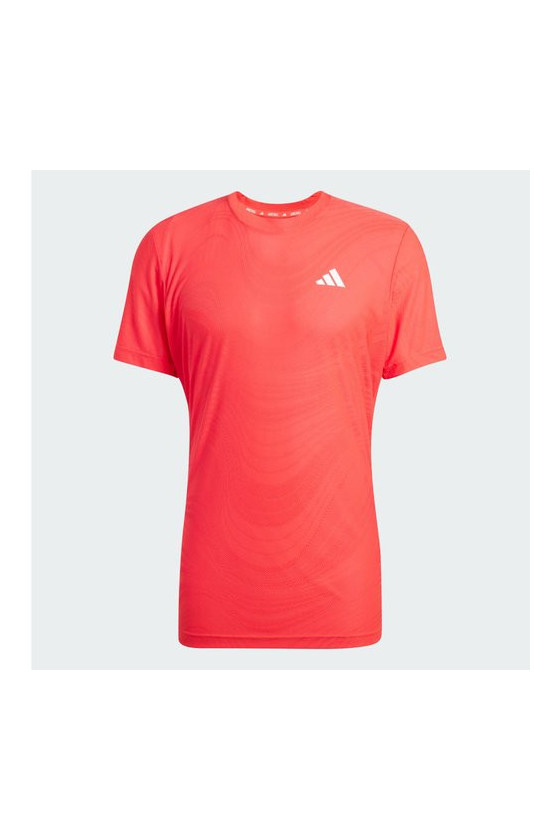 Tee Shirt  Adidas Pro Semi Lucid Red Je3508 - 65.00 € | Promo -30% 45.50 €