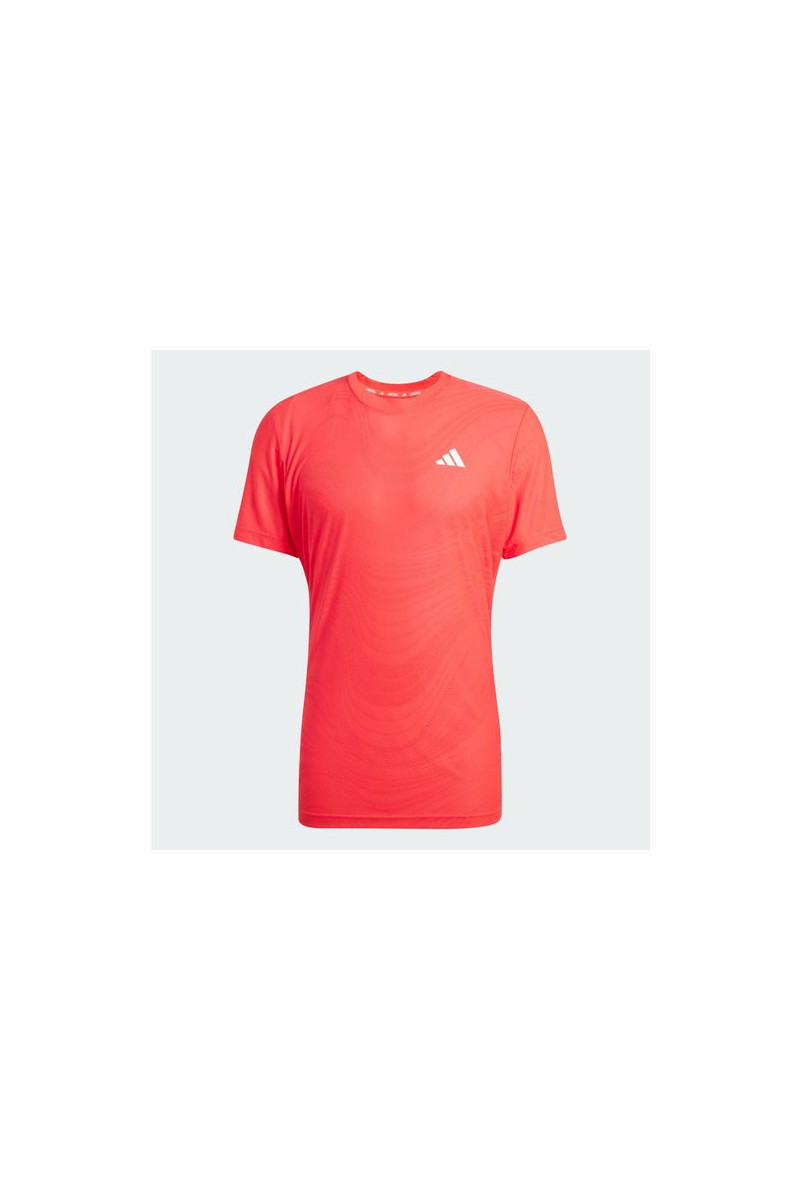 Tee Shirt  Adidas Pro Semi Lucid Red Je3508 - 65.00 € | Promo -30% 45.50 €