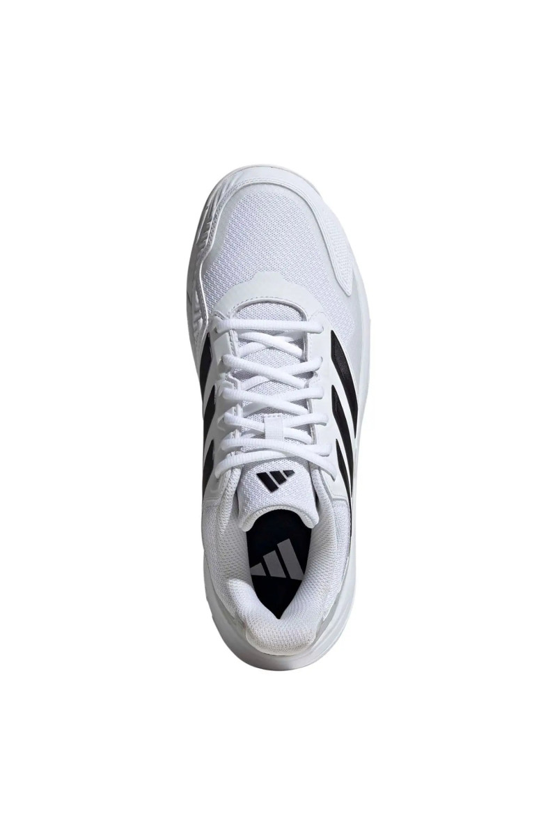 Chaussure Adidas Courtjam Control 3 M White/Black/Grey If7888 - 90.00 € | Promo -25% 67.50 €
