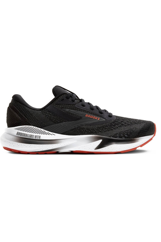 Chaussures Brooks Men  Adrenaline Gts 24  Black/Grey/Red