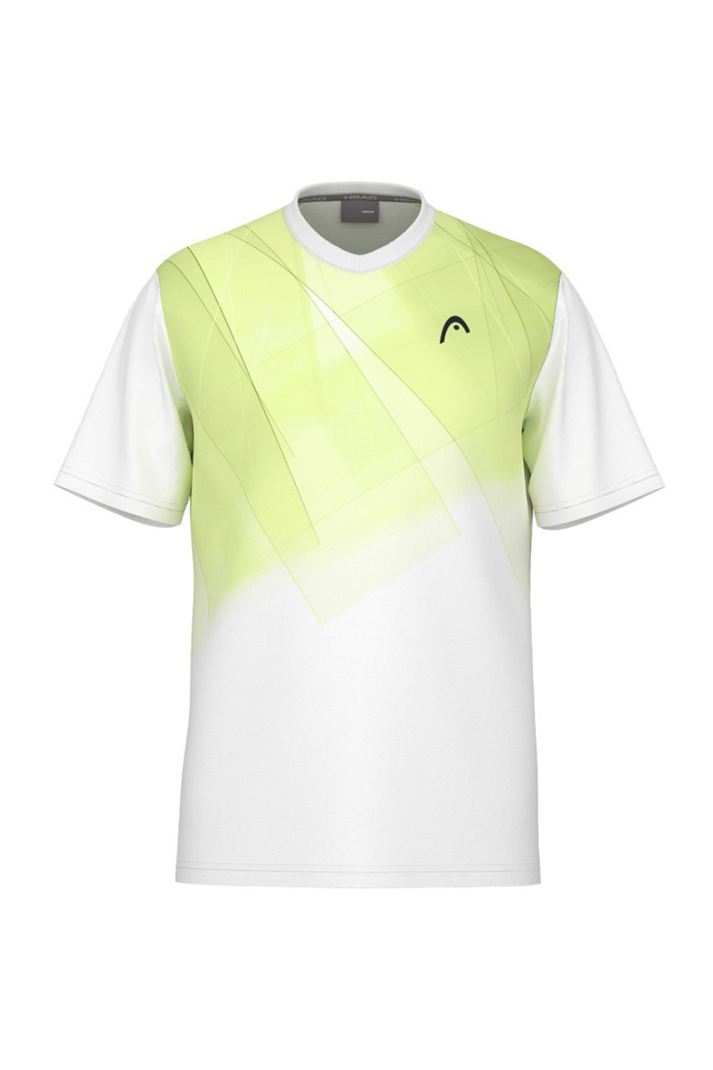 Tee Shirt  Head Topspin   Men 811235 Print Vision/Lightlime