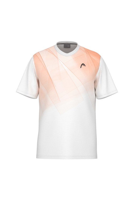 Tee Shirt  Head Topspin Boys  816235 Print Vision/Orange – 45,00 € | Promo -25% : 33,75 €