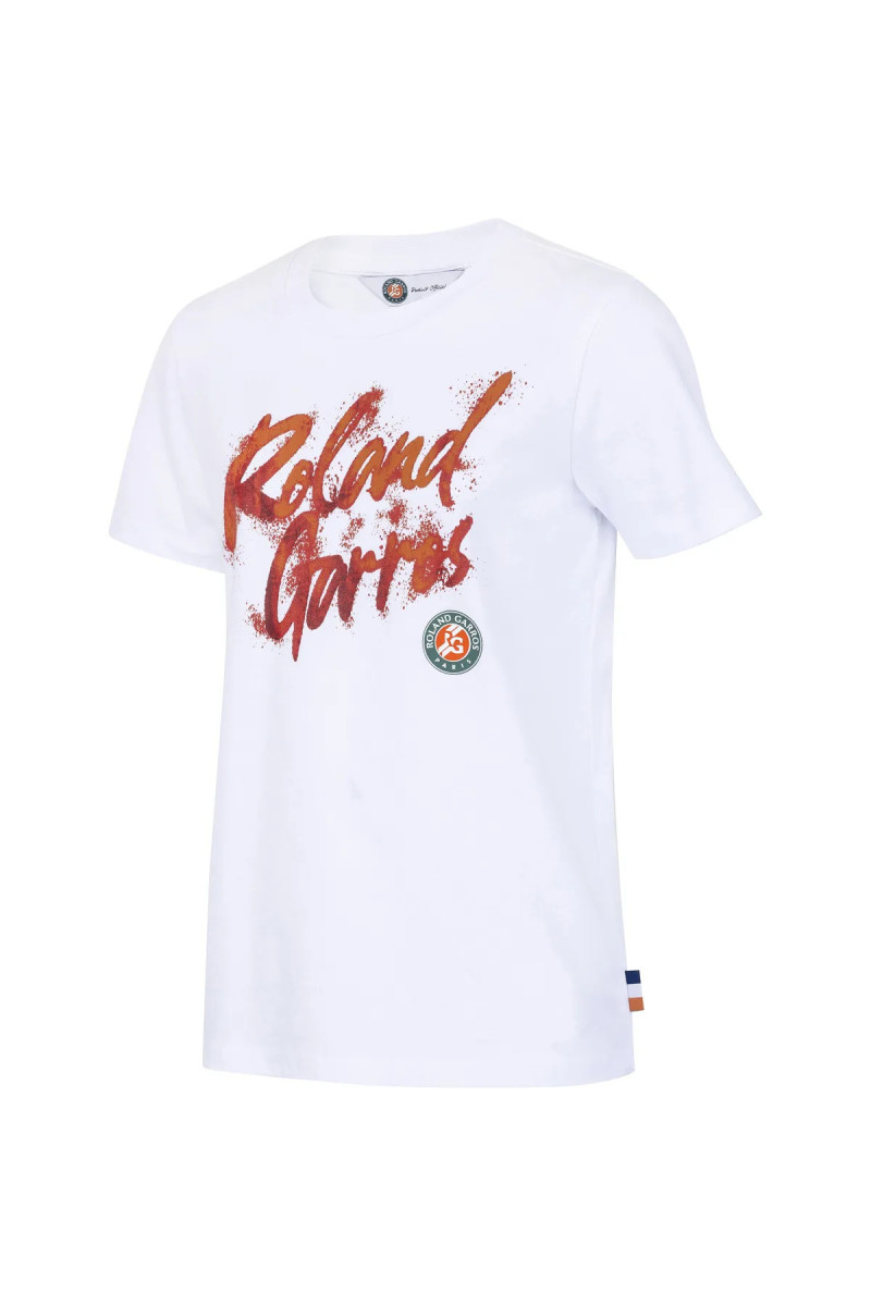 Tee Shirt Roland Garros Kids Blanc