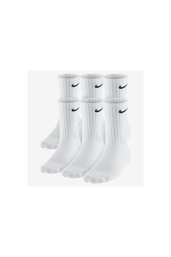 Chaussettes Nike X6  Hautes  Blanches