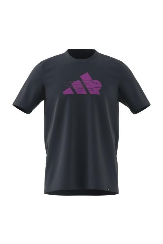 Tee Shirt Adidas M Tns 3S G T Aurora Ink Iw0150