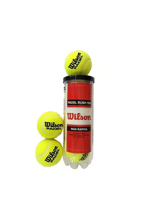Balles Wilson Padel Rush 100  X3 - Ecosport Tennis, Padel, Running