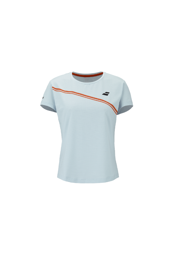 Babolat Play Cap Sleeve Top Girl illusion Blue 3gtgo11