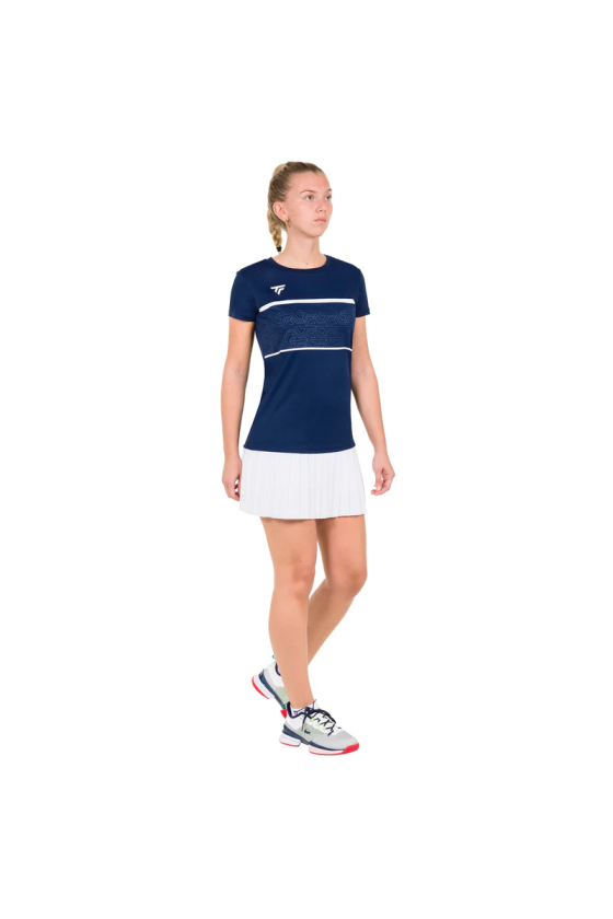 Tee shirt Tecnifibre Team Tech Femme Marine 22WTETEM3