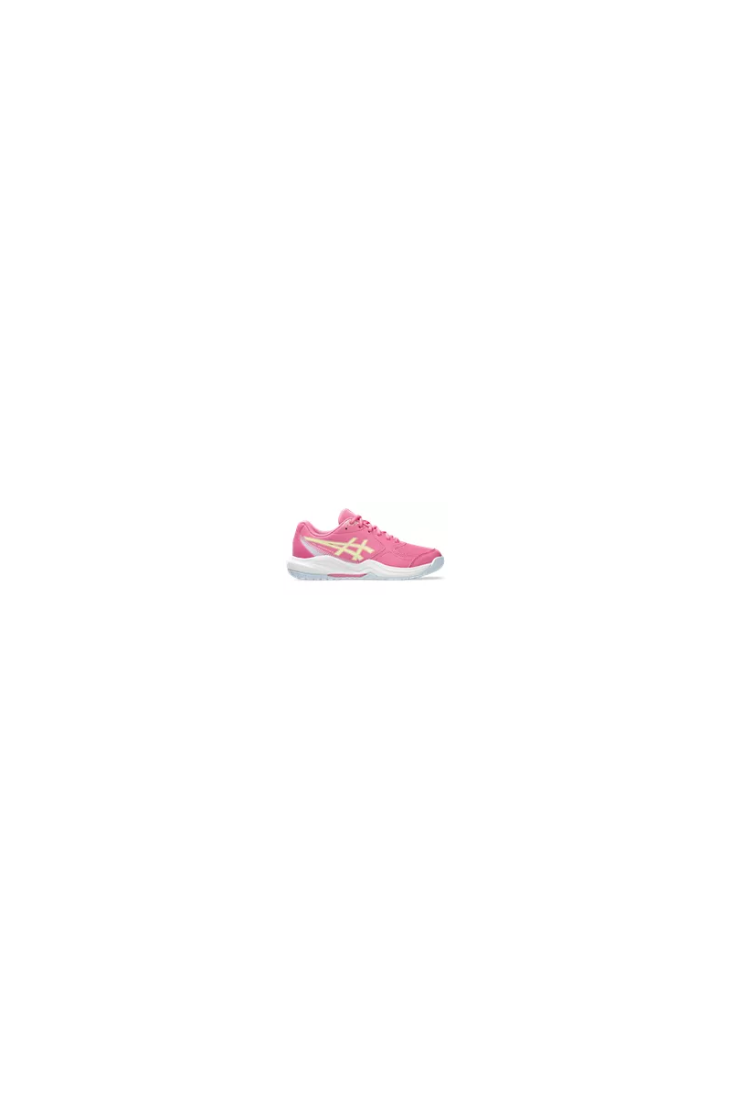 Chaussure Asics Junior Gel Dedicate 9 GS dragon fruit/soft yellow 1044A085-700