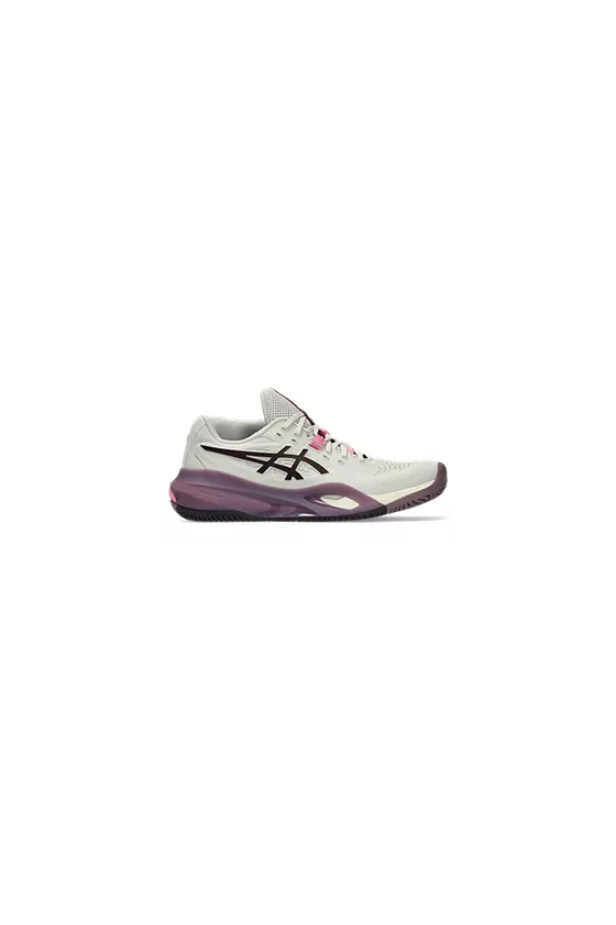 Chaussure Femme Asics Gel Resolution X Clay soft oat/dark aubergine 1042A277-250