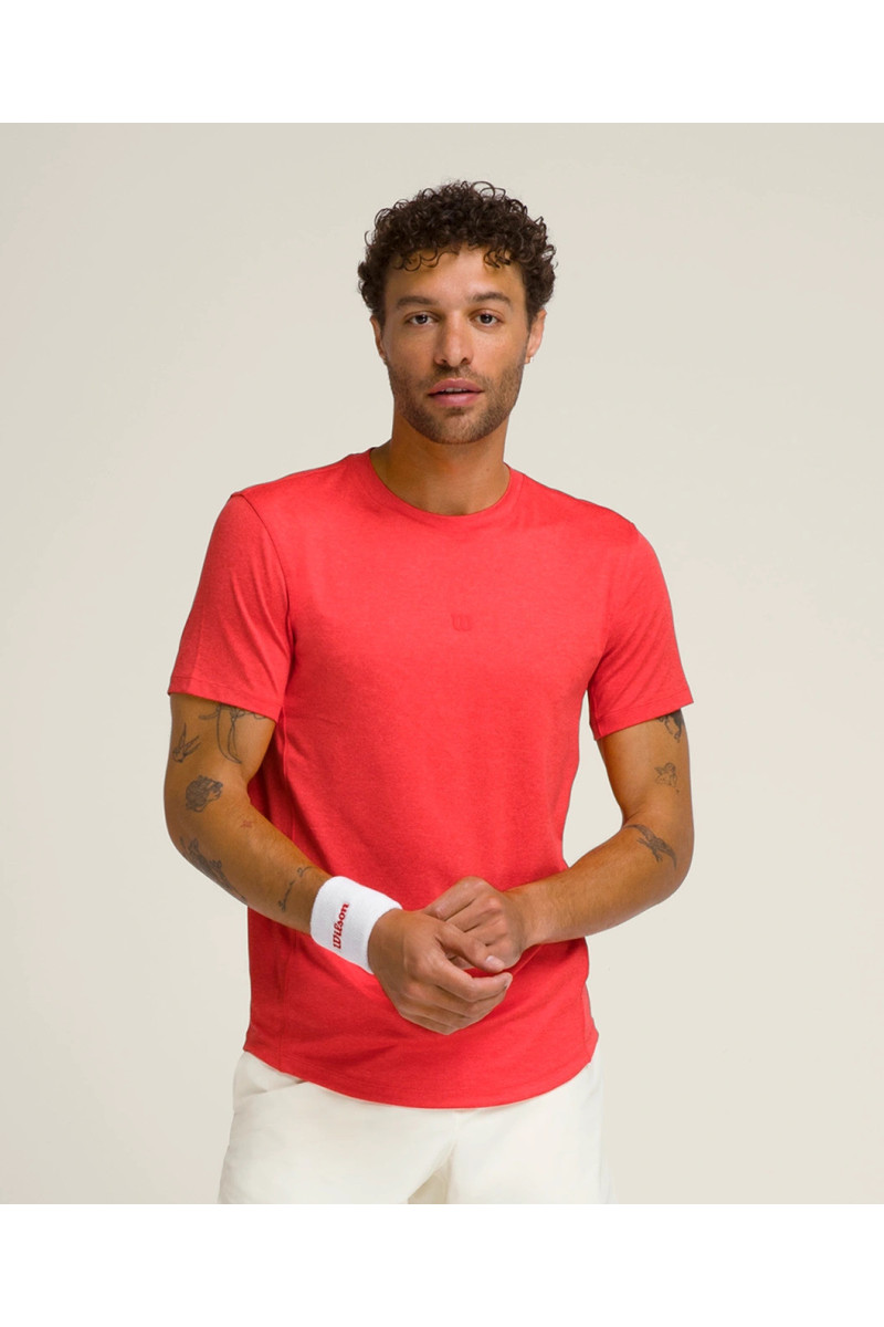 Tee shirt Wilson M everyday performance tee infrared WM00011511RDB