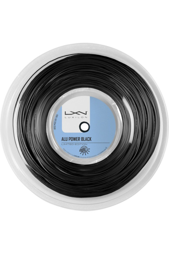 Bobine Alu Power Noir Luxilon