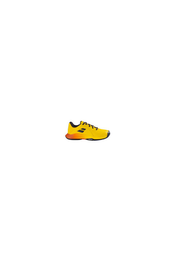 Chaussure Babolat junior propulse ac boy yellow/sunset 32JF26478A