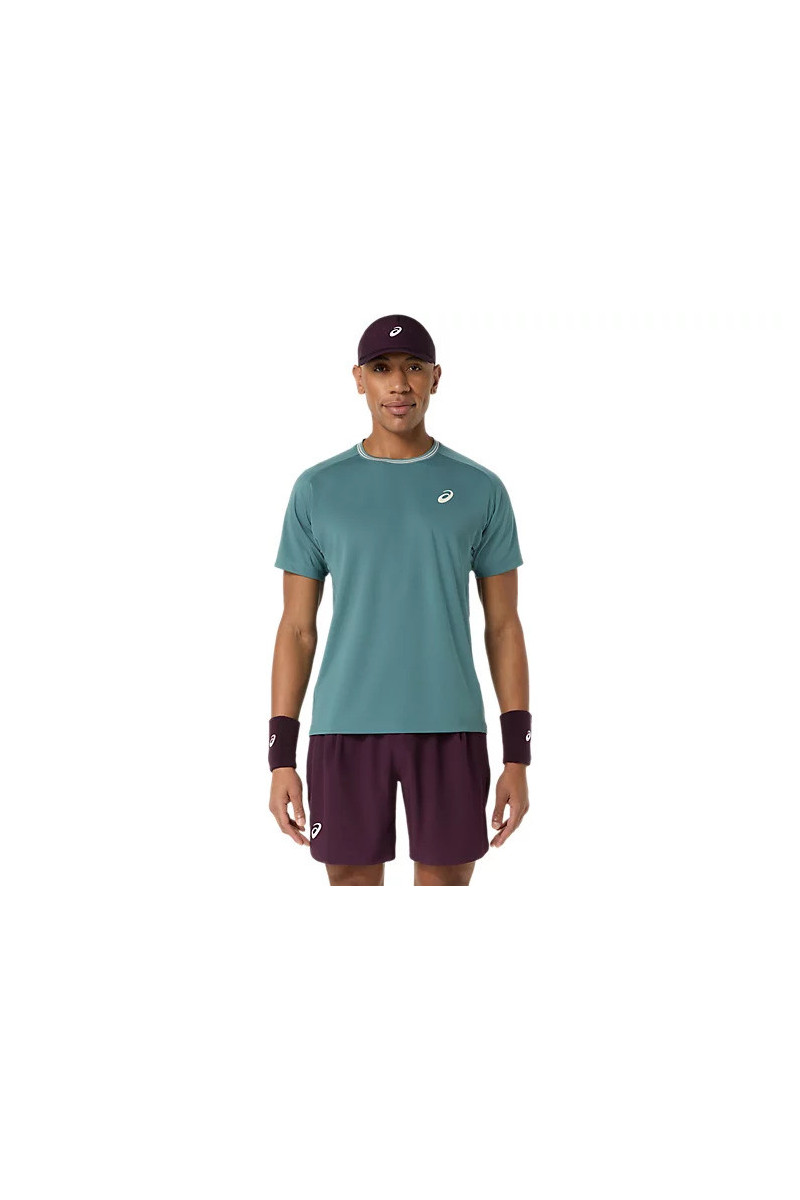 Tee shirt Asics Homme Game SS Foggy Teal 2041A379-401